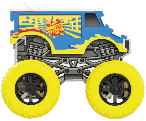 ערכת הרכבה מיני משאית מפלצתית Bladez Hot Wheels - Monster Portions