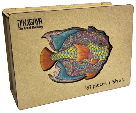 פאזל 150 חלקים מבית גאיה משחקים - דג צבעוני