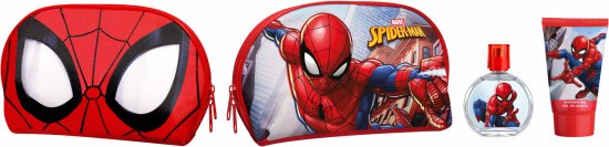מארז בושם לבנים 50 מ''ל Marvel Spiderman או דה טואלט E.D.T + ג'ל רחצה 100 מ''ל + תיק