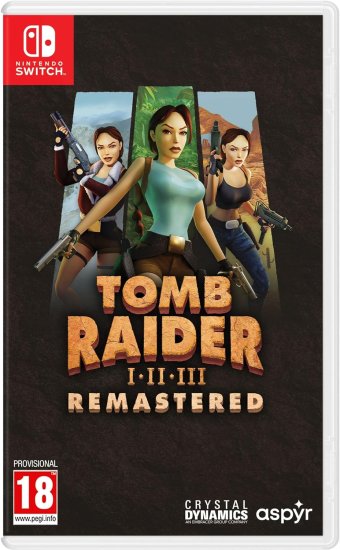 משחק Tomb Raider I-II-III Remastered Deluxe Edition ל-Nintendo Switch