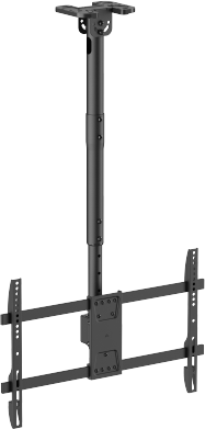 מתקן תלייה תקרתי 43-86 אינץ' דגם PLB-CE1546S מבית Brateck - צבע שחור