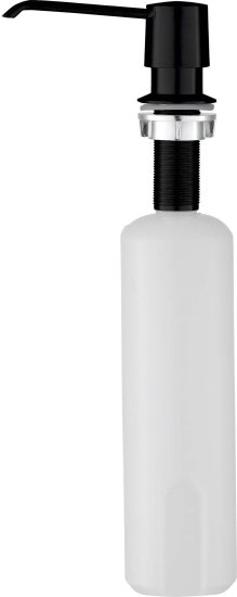 דיספנסר שיש לסבון נוזלי 600 מ''ל Aquila Goma - צבע שחור/שיש