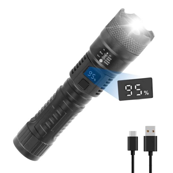 פנס יד נטען טלסקופי Bpower