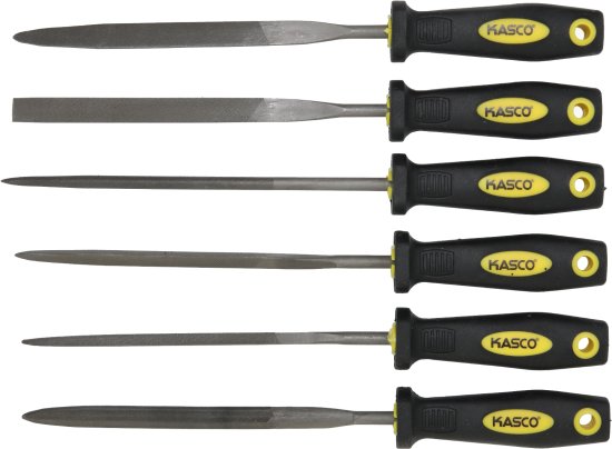 סט 6 פצירות מחט “4 בנרתיק Kasco K-111389
