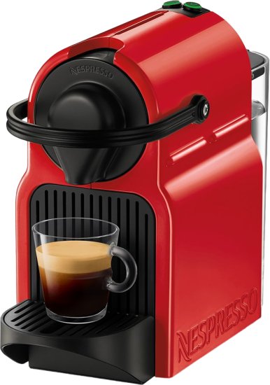 מכונת קפה Nespresso Inissia C40 - צבע אדום - שנה אחריות יבואן רשמי