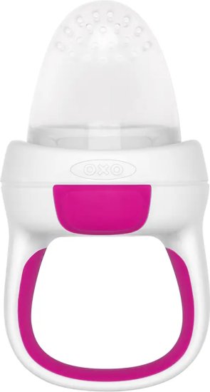 נגיסון סיליקון לתינוק OXO TOT - צבע ורוד