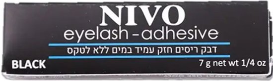 NIVO - דבק ריסים שחור - משקל 7 גרם