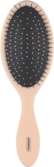 מברשת לפתיחת קשרים בשיער רטוב מבית Titania - צבע אפרסק