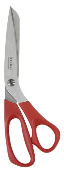 מספריים תעשייתיים ומקצועיים 25 ס''מ דגם Finny מבית Kretzer Solingen - צבע אדום