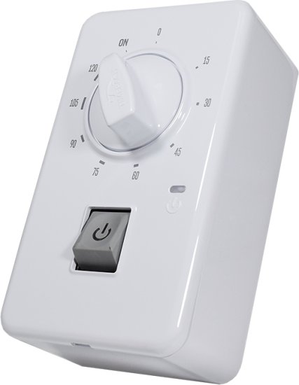 טיימר שעתיים על הטיח Wise Electric G3 - צבע לבן