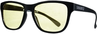 משקפיים לנהיגת לילה מבית Shadez - צבע שחור