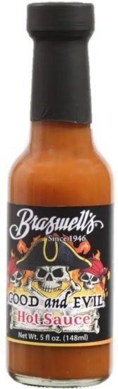 רוטב חריף הטוב והרע 147 גרם Braswells