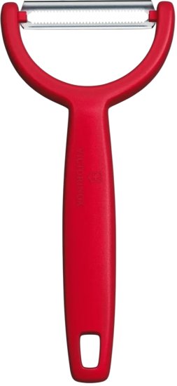 קולפן Y עם להב משונן דגם Yspo מבית Victorinox - צבע אדום