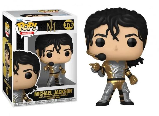 מייקל ג'קסון בחליפה מוזהבת - Funko POP! Rocks