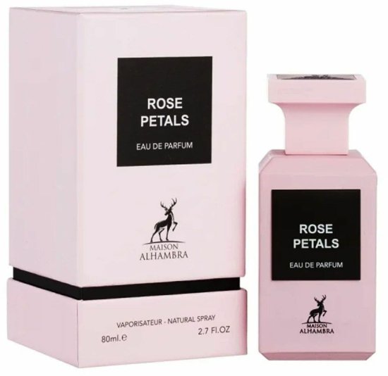 בושם לאישה 80 מ''ל Maison Alhambra Rose Petals או דה פרפיום‏ E.D.P