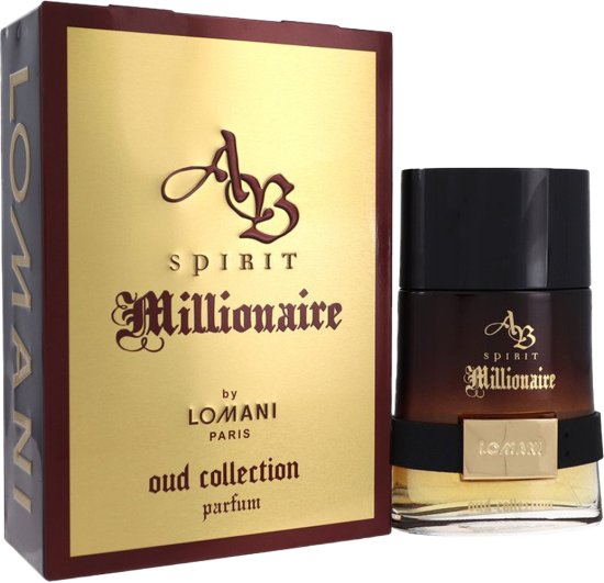 בושם לגבר 100 מ''ל Lomani AB Spirit Millionaire Oud Collection פרפיום