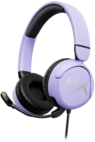 מציאון ועודפים - אוזניות גיימינג HyperX Cloud Mini - צבע לבנדר