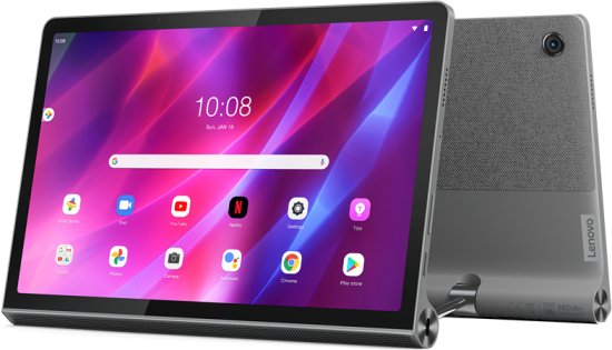 מציאון ועודפים - טאבלט Lenovo Yoga TAB 11 YT-J706X ZA8X0013IL - 4G - זיכרון 4GB נפח 128GB - צבע אפור