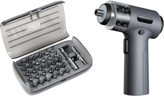 סט 35 חלקים מברגה חשמלית נטענת 3.7V וביטים Kasco