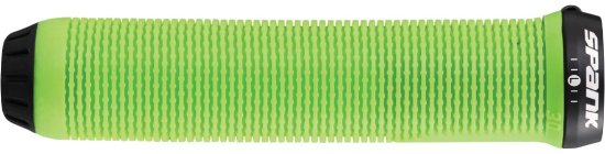 סט גריפים עם נעילה לאופניים בקוטר SPANK SPIKE 30 - צבע ירוק