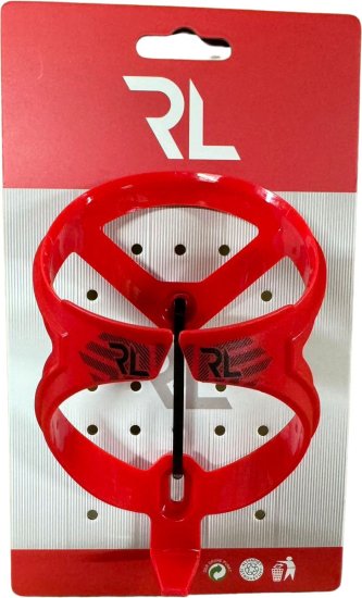מחזיק בקבוק לאופניים מבית RL - צבע אדום