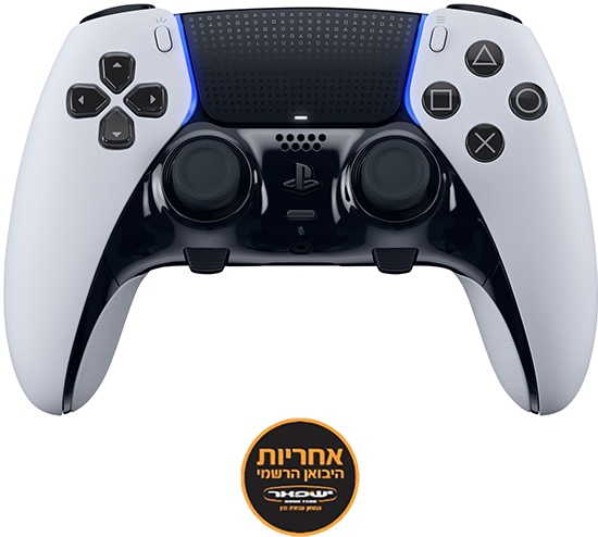 בקר משחק אלחוטי Sony PlayStation DualSense Edge for PS5 - צבע לבן - אחריות יבואן רשמי ישפאר