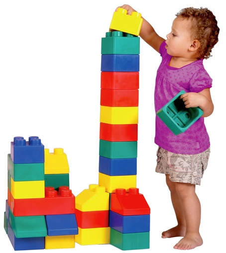 מארז 50 קוביות ״ענקיות״ להרכבה מבית Edushape