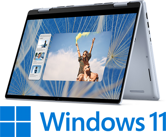 מציאון ועודפים - מחשב נייד עם מסך מגע Dell Inspiron 14 2-IN-1 7440 N7440-8809 / IN-RD33-15439 - צבע Ice Blue