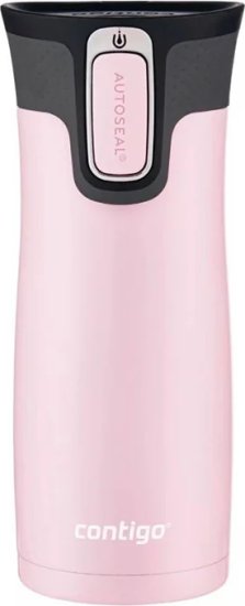 כוס תרמית דגם West Loop מבית Contigo - צבע ורוד - 470 מ''ל