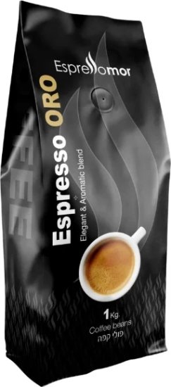 תערובת פולי קפה 1 ק''ג Espresso Mor ORO Caffe