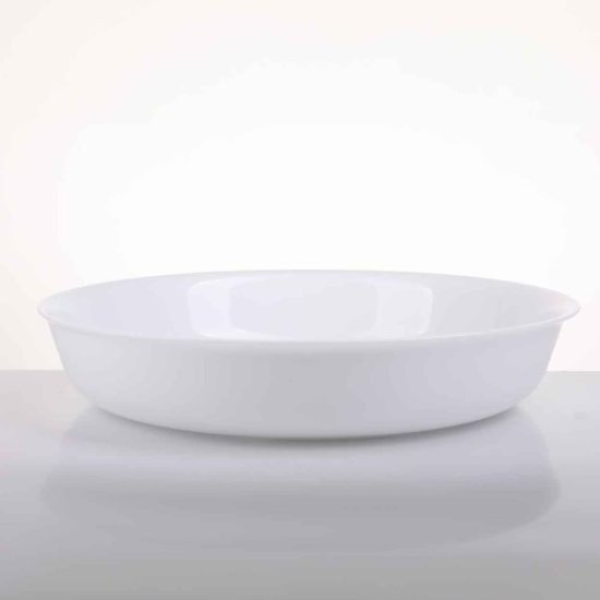 תבנית אפייה מזכוכית אופל עגולה 28 ס''מ מבית Naaman