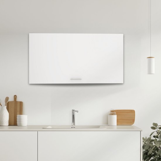 ארון שירות עליון למטבח קלאפה דגם Romi מבית Tudo Design - צבע לבן