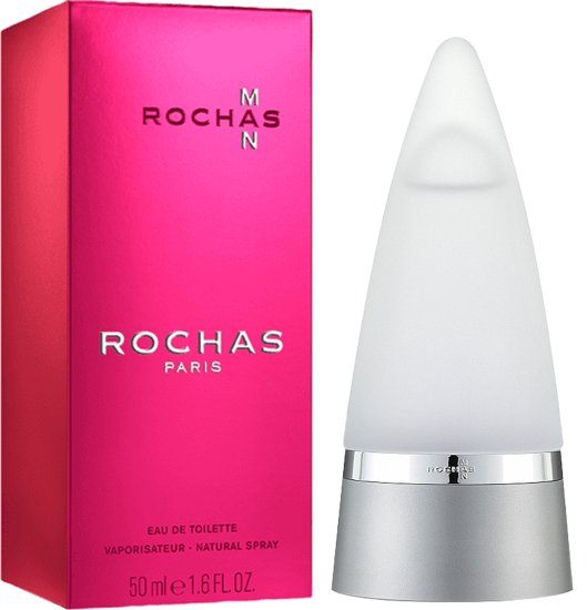 בושם לגבר 50 מ''ל Rochas Man או דה טואלט E.D.T