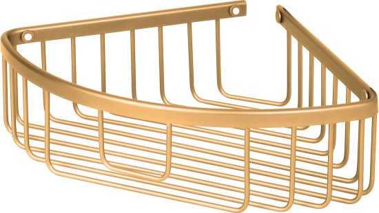 מדף פינתי חד-קומתי מבית Aquila - צבע זהב מט