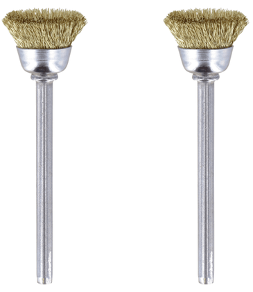 2 מברשות פליז 13 מ''מ Dremel DL536