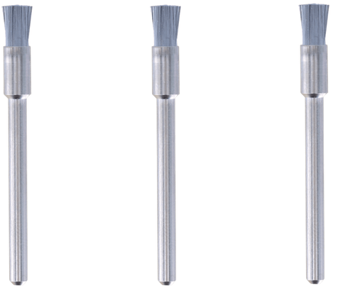 3 מברשות פלדת פחמן 3.2 מ''מ Dremel DL443JA