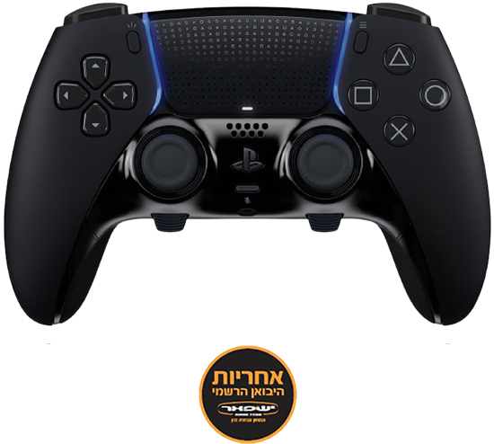 בקר משחק אלחוטי Sony PlayStation DualSense Edge for PS5 - צבע Midnight Black - אחריות יבואן רשמי ישפאר - מכירה מוקדמת - אספקה החל מתאריך 20.02.2025