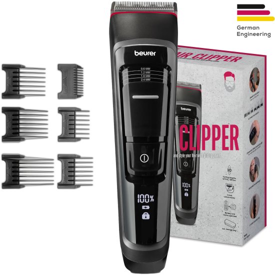 מכונת תספורת ועיצוב זקן נטענת Beurer MN5X