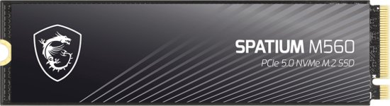 כונן MSI SPATIUM M560 PCIe 5.0 NVMe M.2 SSD - נפח 2TB