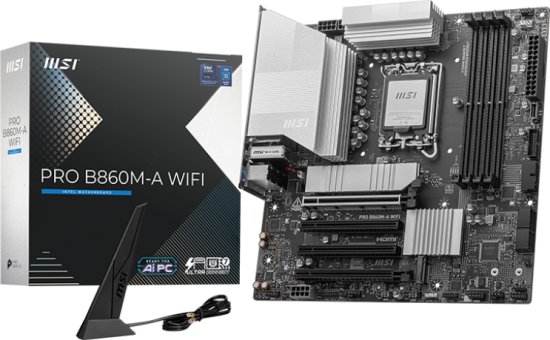 לוח אם MSI Pro B860M-A WiFi LGA1851