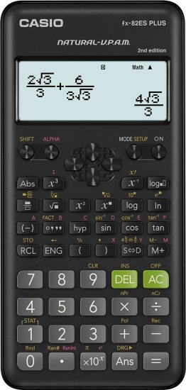 מציאון ועודפים - מחשבון מדעי Casio FX-82ES PLUS