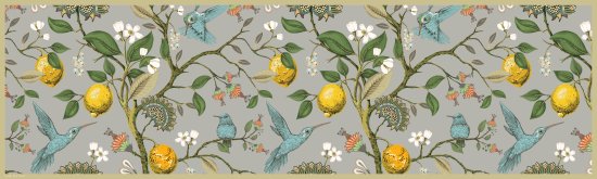 ראנר מבודד חום PVC לשולחן דגם Hummingbird מבית Tiva Design - גודל 30x100 ס''מ