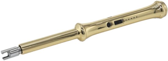 מציאון ועודפים - שרביט הדלקה אלקטרוני חלק מוזהב Merdinger by Hazorfim