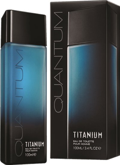 בושם לגבר 100 מ''ל Titanium Quantum או דה טואלט E.D.T
