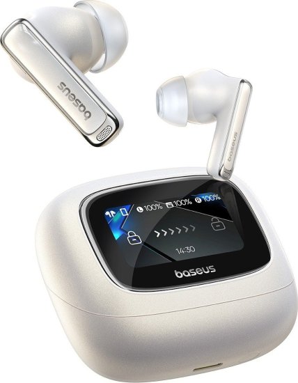 אוזניות אלחוטיות Baseus Bowie M2s Ultra - צבע לבן