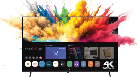 טלוויזיה חכמה 55 אינץ' QLED 4K עם webOS דגם LT-55NQ7155 מבית JVC