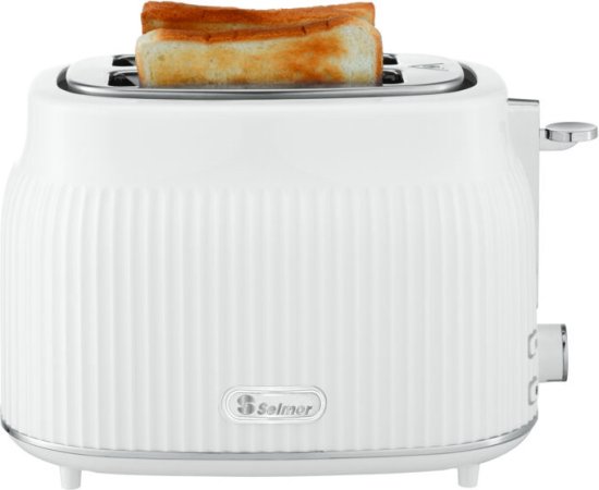 מצנם 2 פרוסות Selmor SE-9561W 1080W - צבע לבן