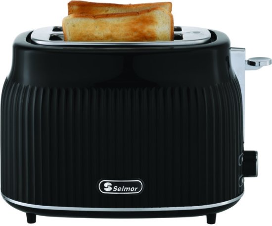 מצנם 2 פרוסות Selmor SE-9561B 1080W - צבע שחור