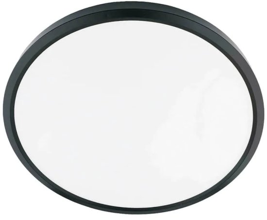 פלפון לד עגול 60 ס''מ Semicom Spinner IP44 60W - גוון אור מתכוונן 3000K/4000K/6000K - צבע שחור