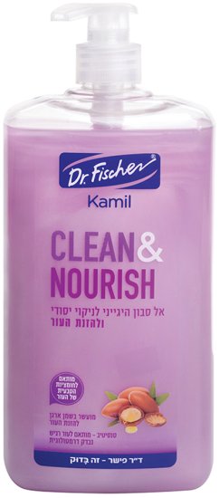 Dr. Fischer - אל סבון לידיים ולגוף - נפח 1 ליטר